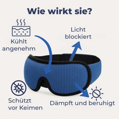 Kühlende Schlafmaske