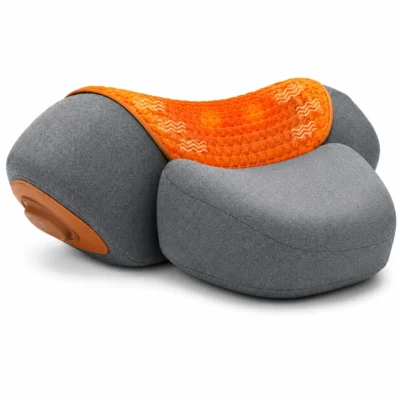Nackenmassagegerät mit Wärme, 4 Vibrationszonen & sanfter Nackenstreckung
