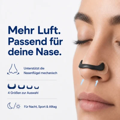 Magnetische Nasenpflaster mit 4 Größen