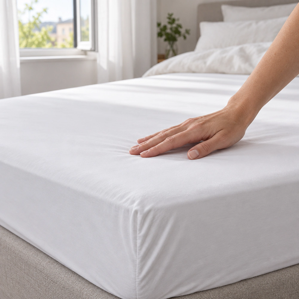 Tencel Spannbettlaken, atmungsaktiv & weich, 200 g/m², 90x200–200x200 cm – Bild 8
