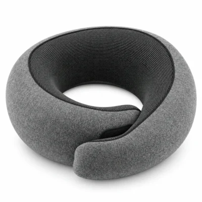 Memory Foam Reisekissen – 360° Nacken- & Kinnstütze, verstellbar, kompakt, mit Beutel