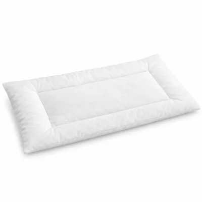 Bauchschläferkissen Slim 40x80 cm – extra flaches Kopfkissen 2,5 cm, weich & waschbar