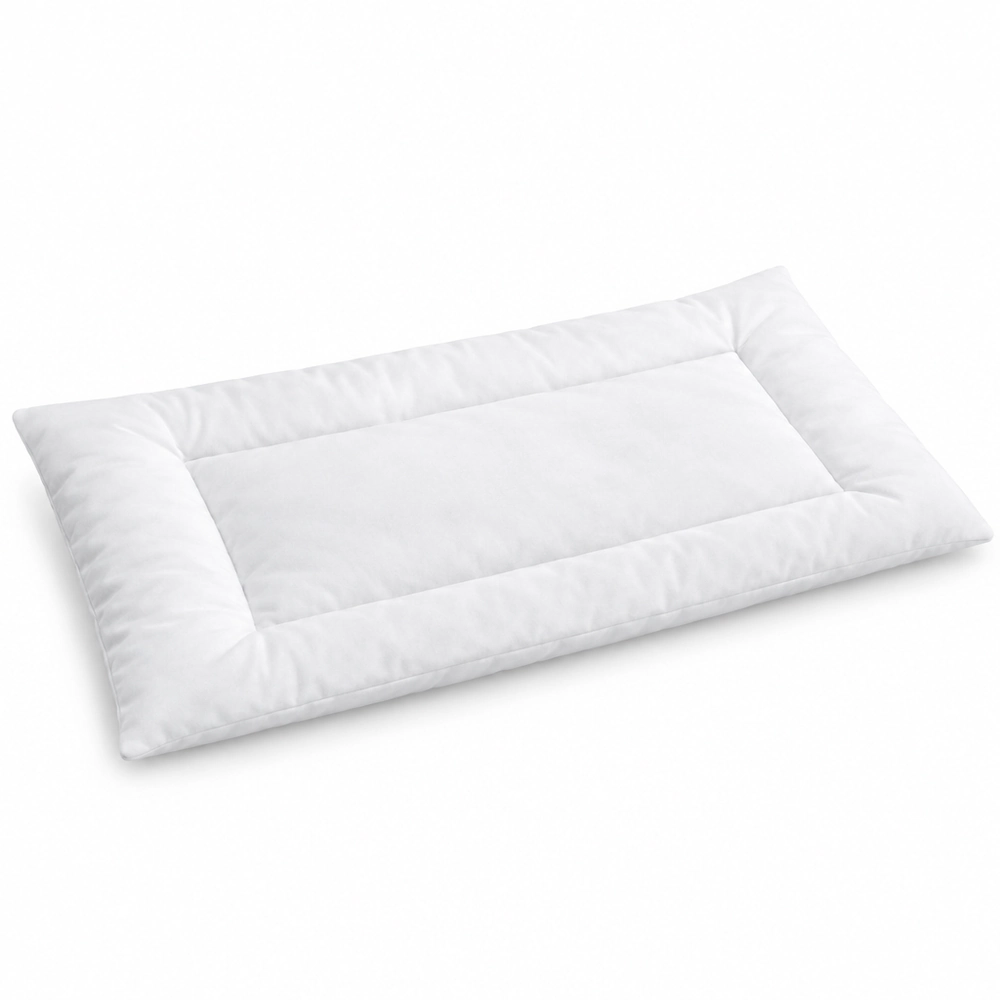 Bauchschläferkissen Slim 40x80 cm – extra flaches Kopfkissen 2,5 cm, weich & waschbar