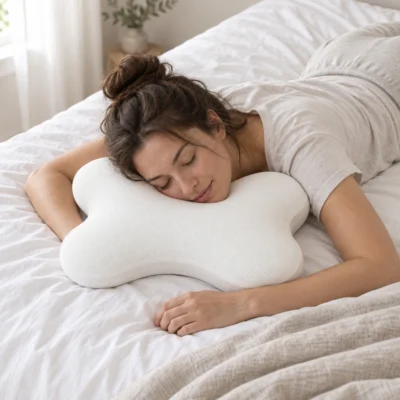 Ergonomisches Schmetterlingskissen